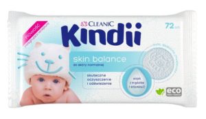 Kindii Skin Balance_chusteczki nawil_ane do sk_ry normalnej