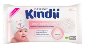 Kindii Ultra Sensitive_chusteczki nawil_ane bezzapachowe do sk_ry wra_liwej