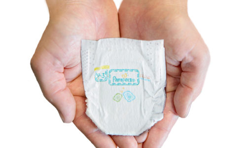 Przedstawiamy najmniejsze w historii pieluszki Pampers